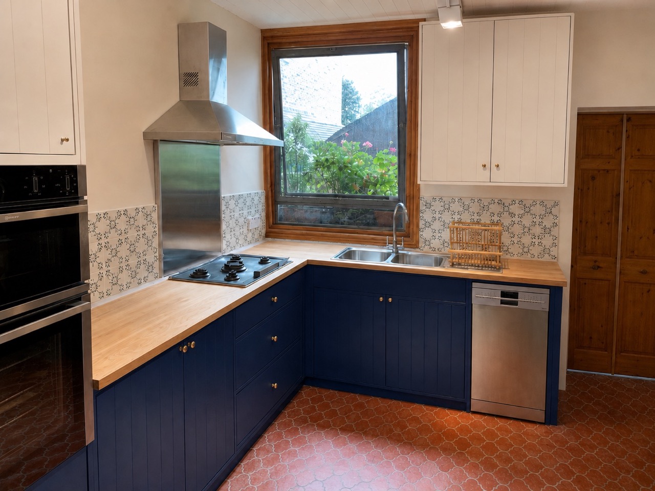 Finished kitchen, full view